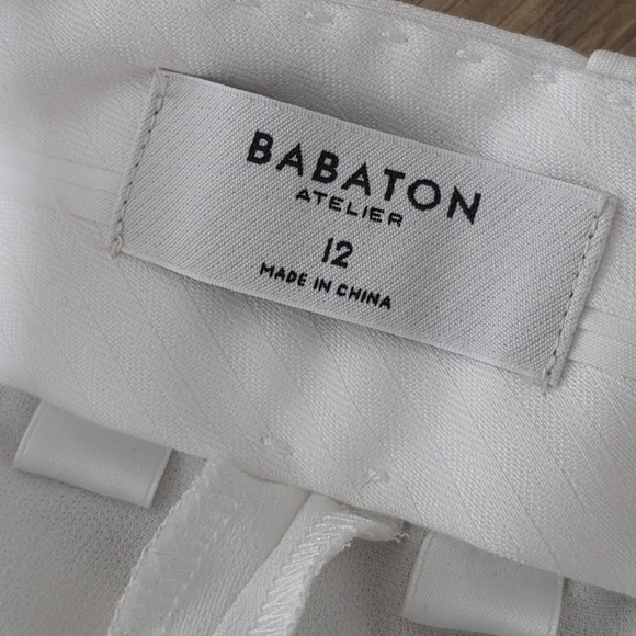 Babaton White Pants - Picture 5 of 6